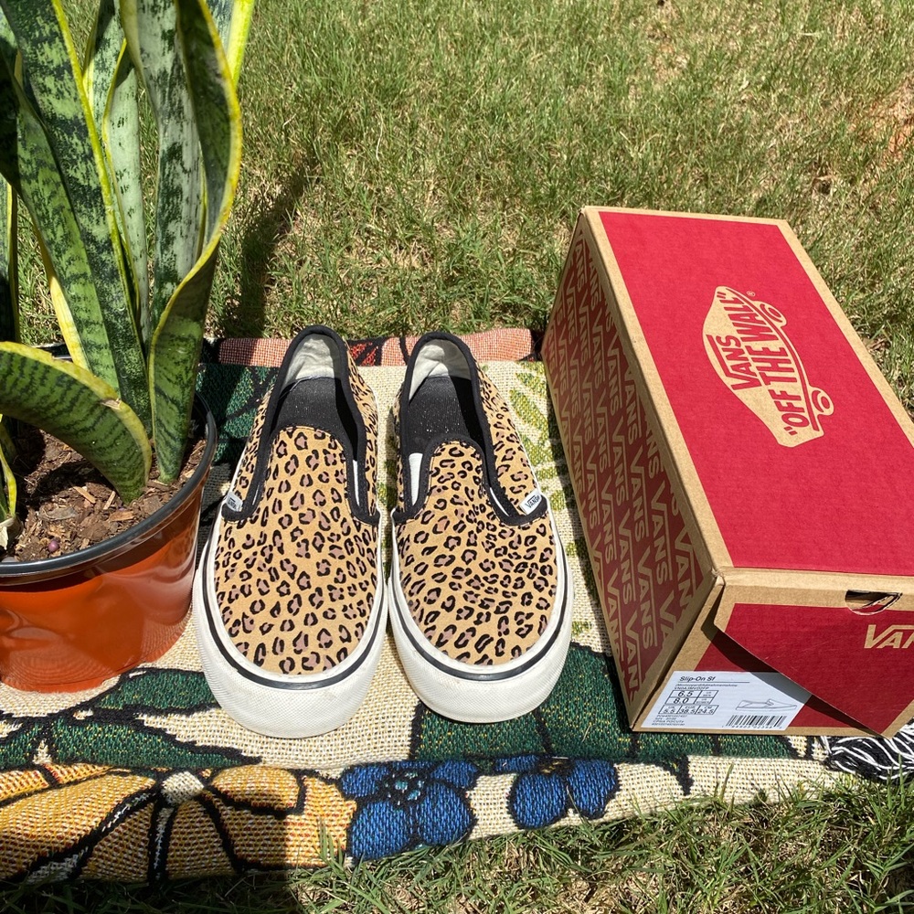 Cheetah Slip On Vanz
